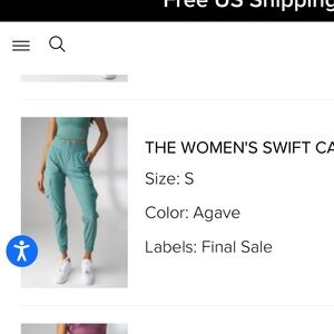 Balance Athletica Teal Joggers